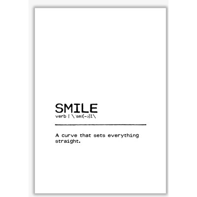Smile Curve - Print