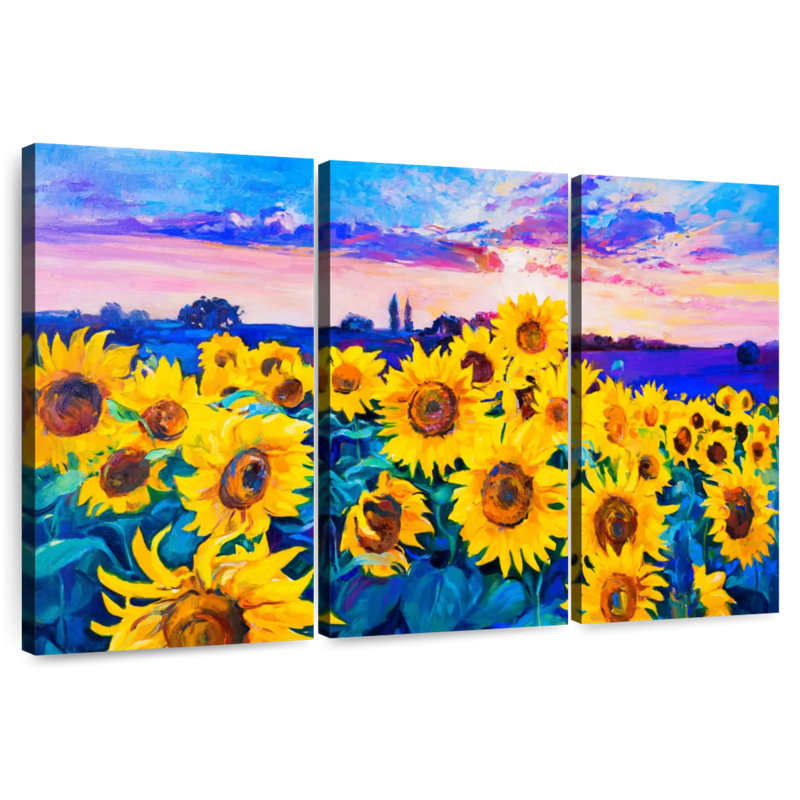 Alvord Floral Acrylic, 20" H x 33" W