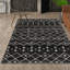 Tapis noir / crème Kerana Moroccan Beni Souk-499594381