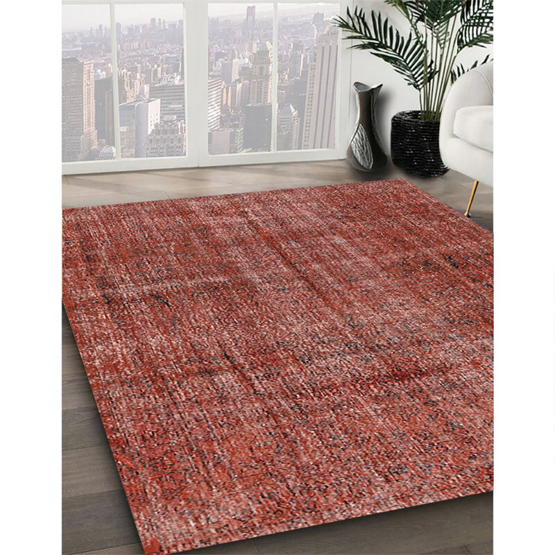 Ajahar Oriental Indoor Rug, Square 7'