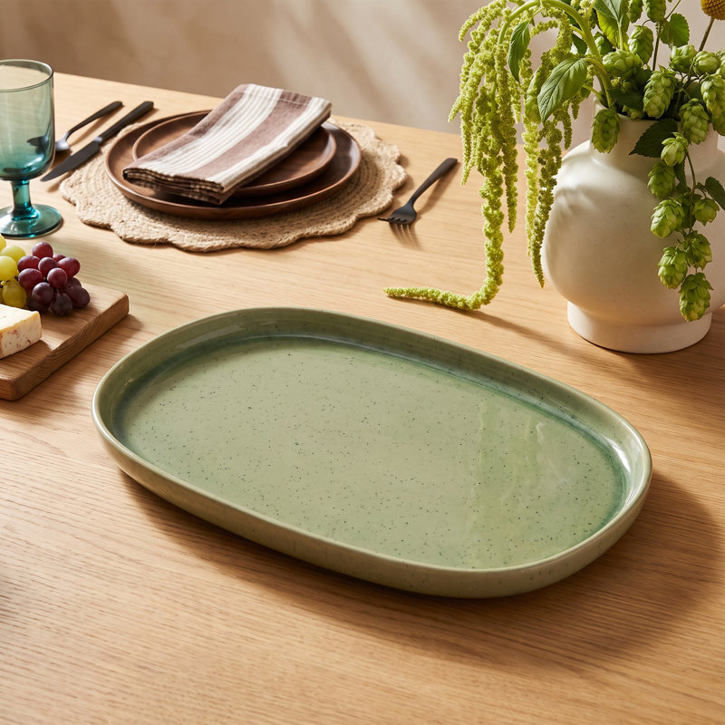 Joss & Main Aylor Platter, Green
