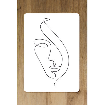 Duggs Wood Abstract Rectangle Placemat