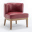 Fauteuil demi-tonneau rembourré Ezra-786368248