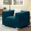 Fauteuil en velours 35,4 po Clifford-107634884-107634880