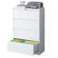 Drawer Lateral File Cabinet, Heavy Duty Metal Filing Cabinet With Central Lock & Anti-tip Interlock System, Fits Letter Legal A4 Files For Home Office Workspace Organization