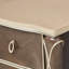 Commode et miroir Villa Cherie - noisette