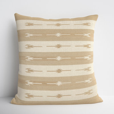 Estela 100% Cotton Throw Square Pillow