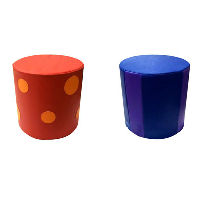 L-Shaped 2 - Piece Kids Soft Seating