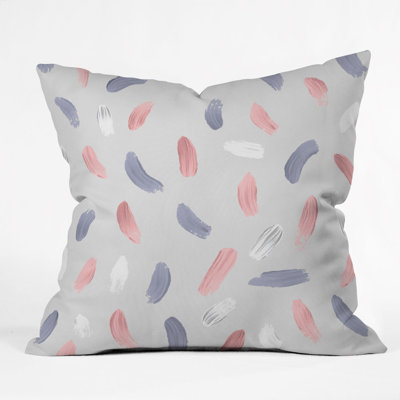 Emanuela Carratoni Paint Throw Pillow