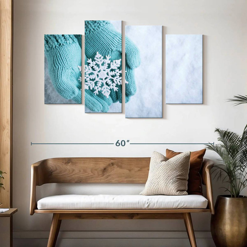 Lelend Sparkling Snowflake In Winter