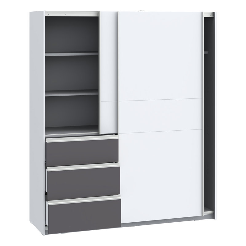 Tanima 2 Door Manufactured Wood Wardrobe