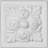 Benson 3 7/8"H x 3 7/8"W x 1 1/2"D Plinth Block