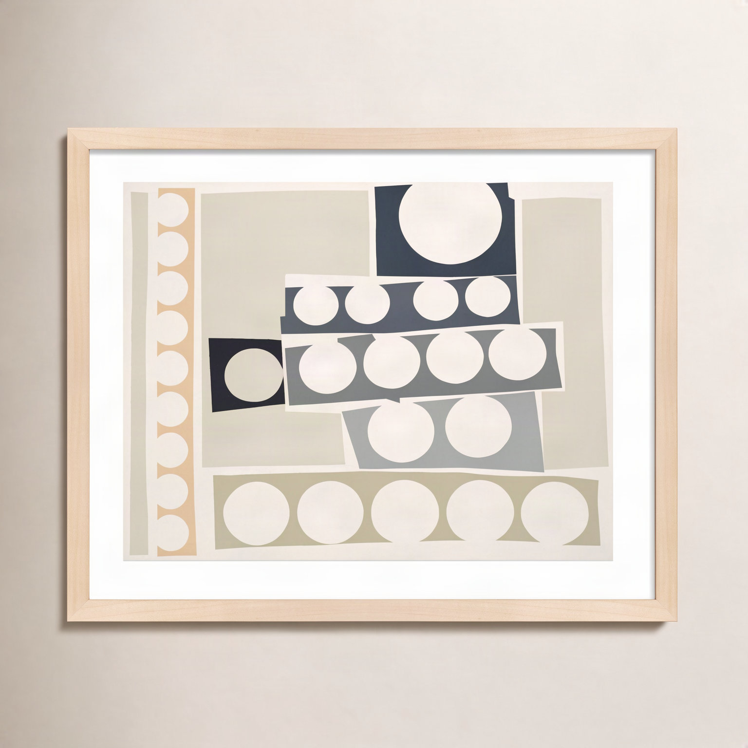 Cosmos 6.0 Print by Lee Lessem, Brown Framed, 20" H x 25" W x 1.25" D