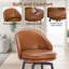 Faux Leather Accent Chair-283355099