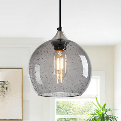 Aarunya 1 - Light Single Pendant Kitchen Island Lighting Globe Pendant Light Fixtures Modern Pendant Lighting