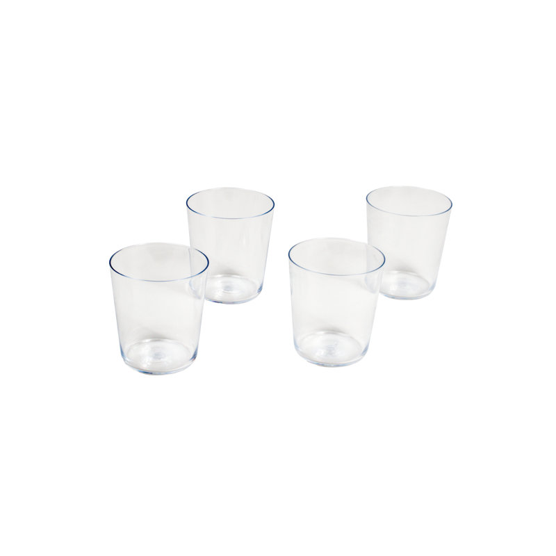 Ensemble de 4 pièces 15,9 oz. De Jiqu & Main Daiquiri Ensemble de verres Tritan