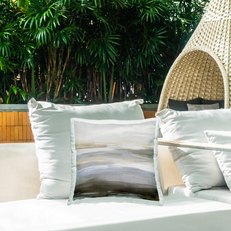 Abstract Outdoor Throw Pillow