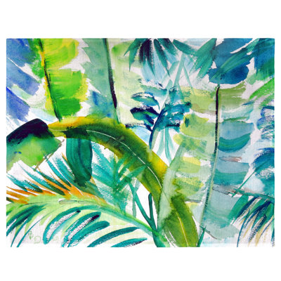Port Lincoln Polyester Floral Rectangle Placemat