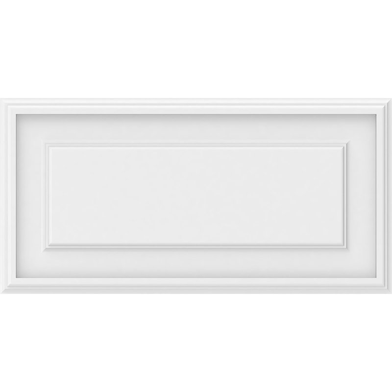 Legacy Raised Decorative Wall Panel, 12"H x 24"W x 0.63"D
