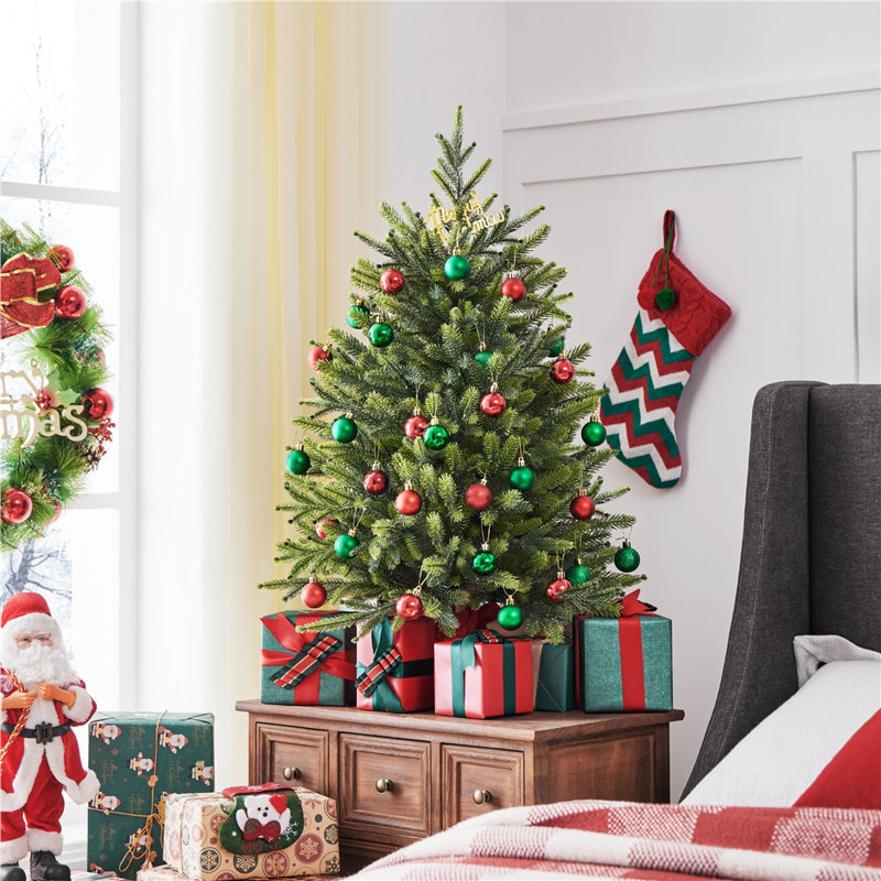 Artificial Fir Christmas Tree, 2.99ft H