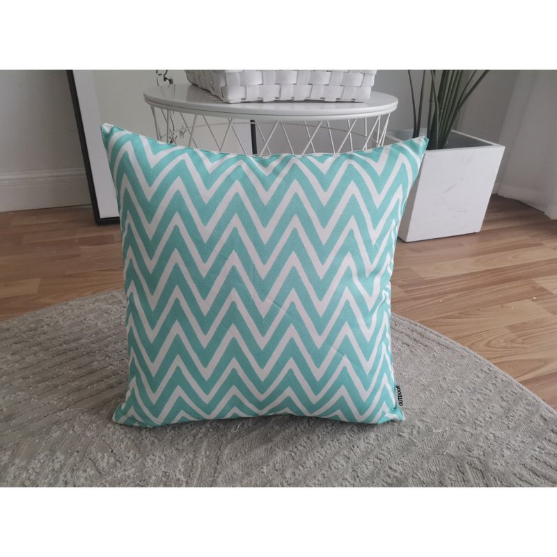 Ensemble de 4 housses de coussin d'extérieur avec insertions (ensemble de 4), Vert