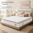 LUMERIS 14 Inch Firm Hybrid King Mattress with Gel Memory Foam & Pocket Springs for Cooling Support, Motion Isolation and Pressure Relief - Modern Bedroom Essential-141375715-135239805