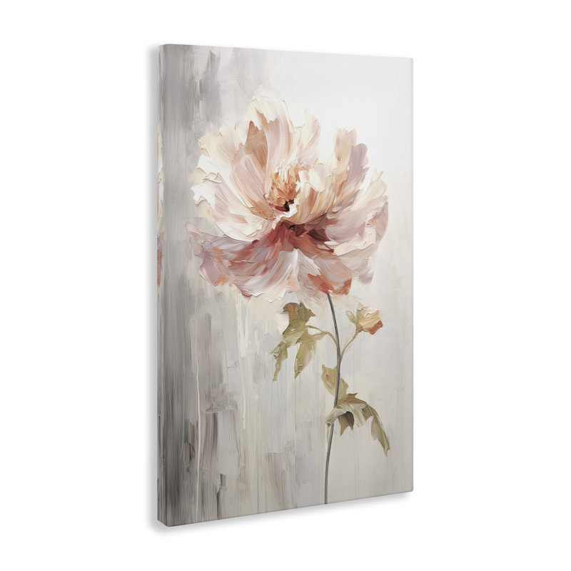"Blush Flower Sprout", art mural par Raymond Powers, H 30 po x l 20 po