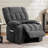 Cohle 41" Oversized Power Lift Assist Recliner Chair Set of 2 with 3 Tier Wooden Endtable, Perfect For Living Room, Bedroom, Reception Room-809769339-809769342