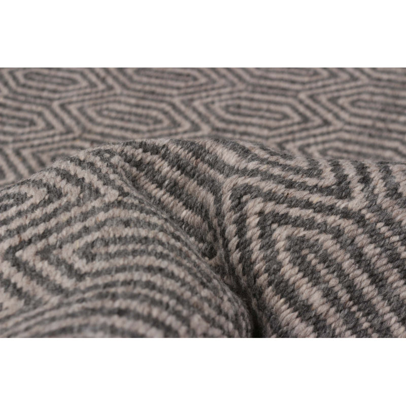 Nevada Grey Kilim 5'2" x 7'8"