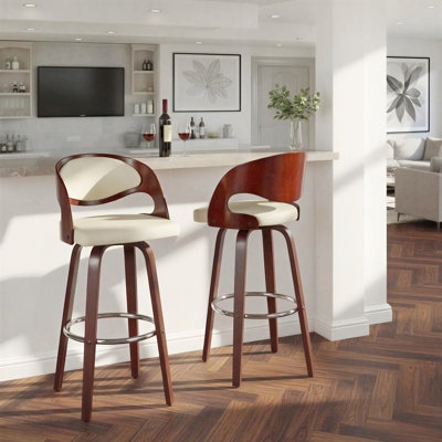 Tabouret de bar pivotant 29,5 po Arabelle