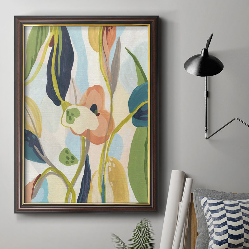Toile encadrée de qualité supérieure - prête à être accrochée, H 20 po x l 16 po x P 2,5 po, Cadre doré