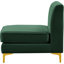 Fauteuil en velours Enson-1890357910