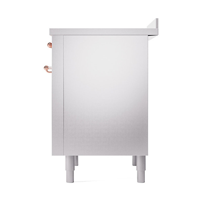 ILVE Nostalgie II Noblesse 36 po à induction, Stainless Steel/Copper
