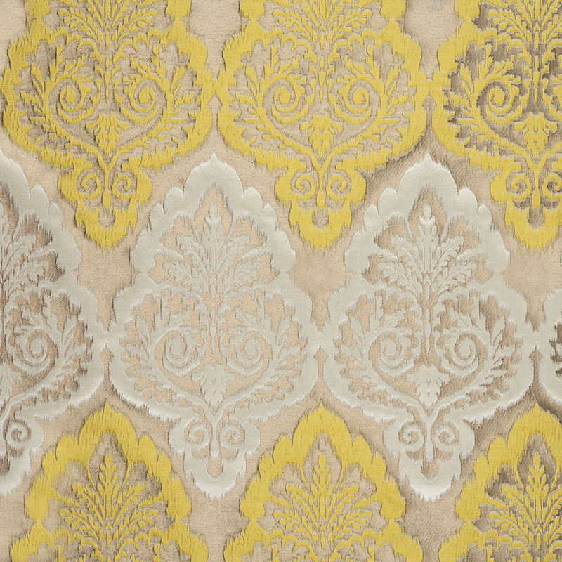 Ikat Fabric Fabric, Silver