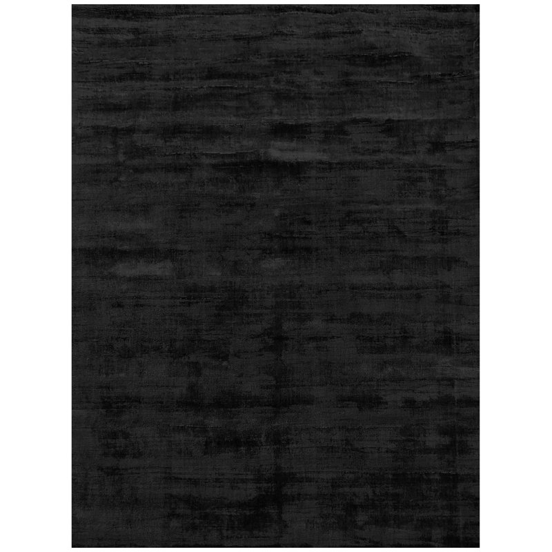 Tapis gris foncé / gris anthracite touffeté à la main Bargale, Rectangle 5 pi x 7 pi