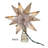 Kurt Adler's 10-Light LED 15-Point Gold Sputnik Capiz Tree Topper