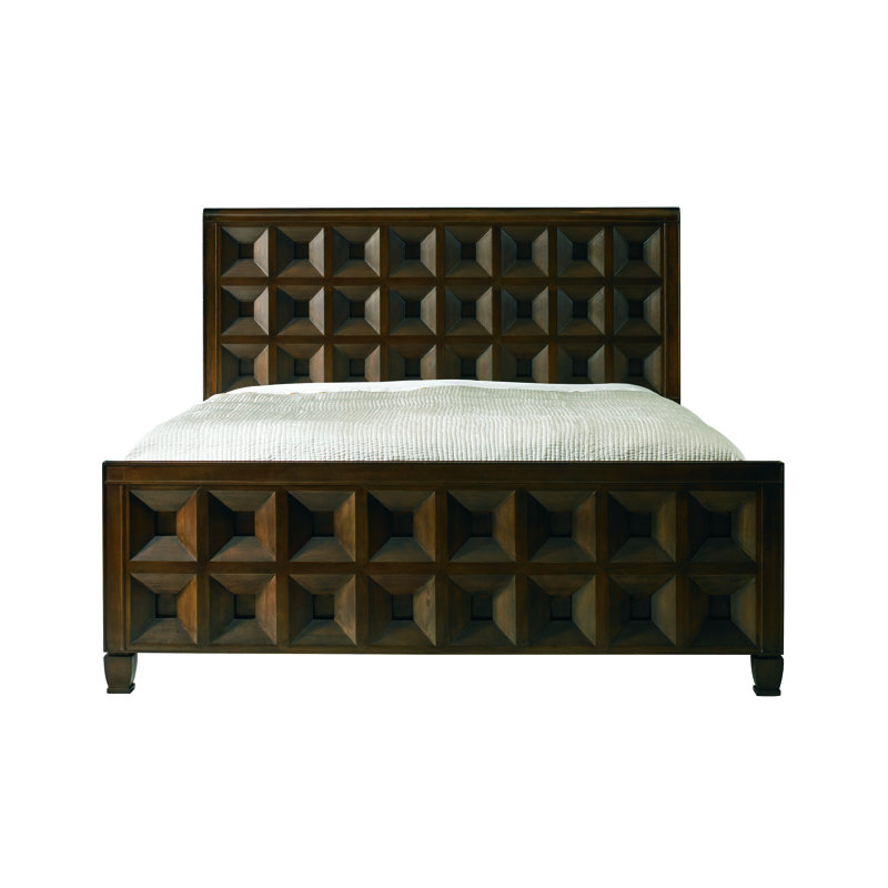 Solid Wood Standard Bed