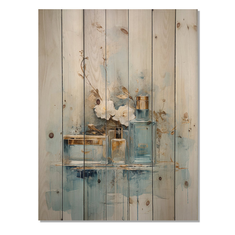 Drucker - Décoration en bois tendance sur bois de pin naturel, H 44 po x l 34 po
