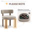Upholstered Solid Wood Dining Chair Side Chair-1149217604