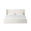 Sophia Upholstered Wingback Bed-63740108