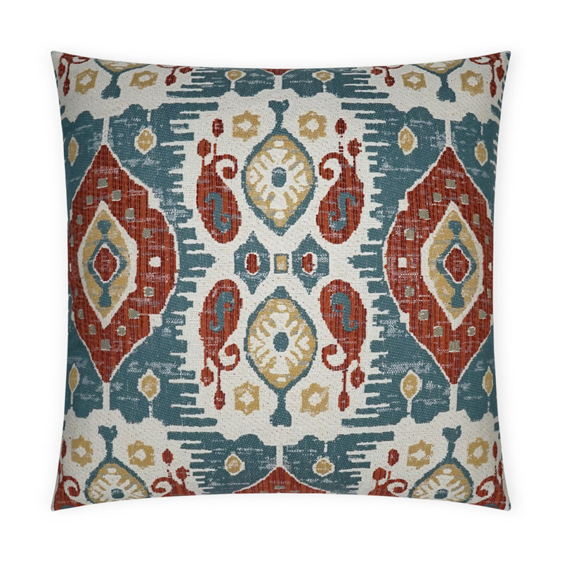 Navone Square Pillow Cover & Insert, Heirloom, 22"H x 22"W