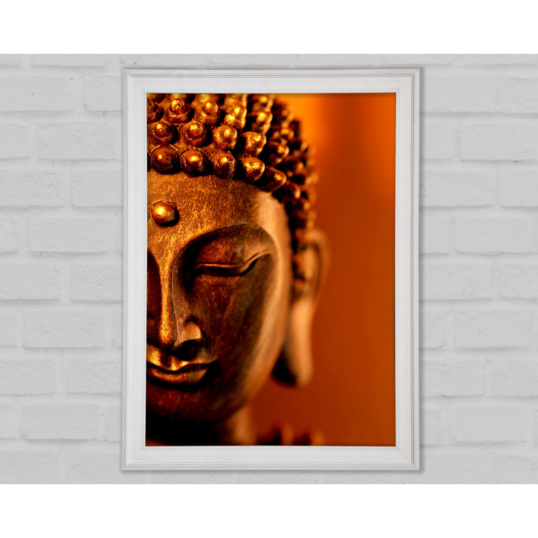 Buddha-Gesicht - Druck