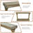 47.24” Console Table Long Farmhouse Solid Fur Wood Console Entryway Table For Hallway With Shelf-1876869371