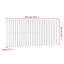 Wall Headboard Solid Wood Pine-417813278