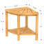 Banc de douche en bois 15,8 "l-422193718