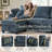 5 - Piece Chenille Modular Sectional Sofa Couch With Storage Ottomans-1609070240