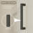 29-30" W ×72" H Frameless Pivot Shower Door, Pivot Swing Shower Glass Doors with 1/4"(6mm) SGCC Clear Tempered Glass,Explosion-Proof Film, Reversible Installation, Matte Black