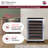 Allavino Reserva Series 51 Bottle Single Zone Built-in Luxury Wine Refrigerator with Stainless Steel Door - Left Hinge-105421744-105421747