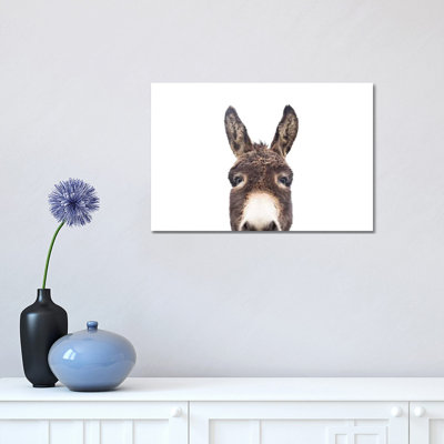 «Peeking Donkey» par Sissi & Seb - reproduction de photo