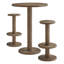 Ensemble de table de bar et de tabourets de patio 3 pièces Neo-256422586-256422587